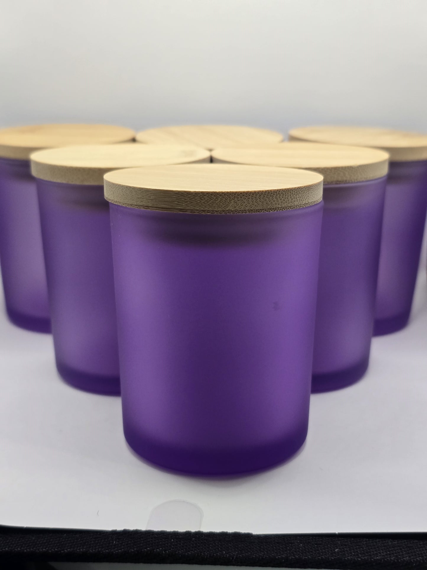 Glass Jars 100% Soy Wax