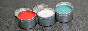 Candle Tin - 4oz, 6oz, & 8oz - Multiple Colors & Scents